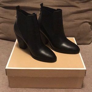 Michael Kors Leather Booties